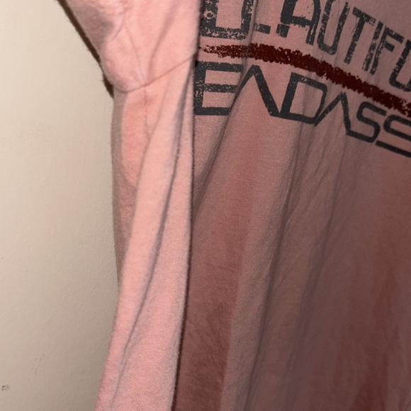 EUC Grunt Style juniors large ptp 18” length 26” light pink 100% cotton - Picture 6 of 7